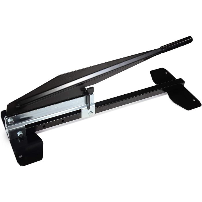 EDMA käsitsi giljotiin laminaadi, vinüüli ja PVC parketi lõikamiseks – täpne tera, kuni 11 mm paksus, 210 mm laius, hooldusvaba