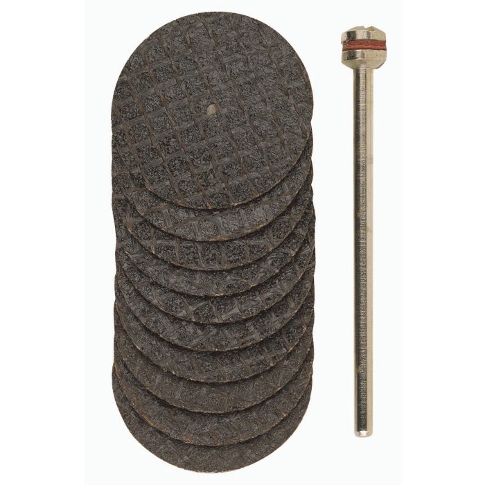 Proxxon Armeeritud lõikekettad 28808 – 10 tk, Ø 22 mm + kinnitusvarras