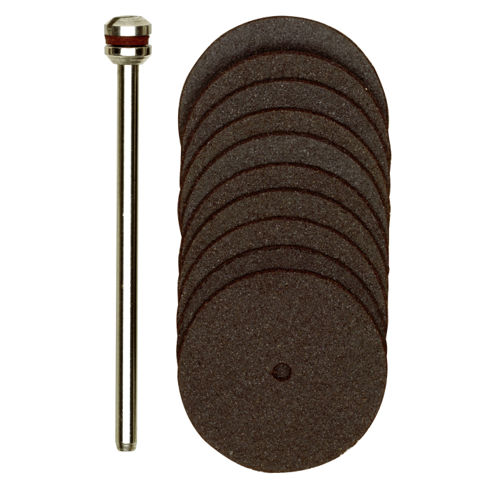 Proxxon Lõikekettad 28810 – 10 tk, Ø 22 mm + kinnitusvarras