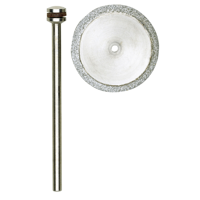 Proxxon Teemantlõikeketas 28840 – Ø 20 mm, jahutusavadega + kinnitusvarras