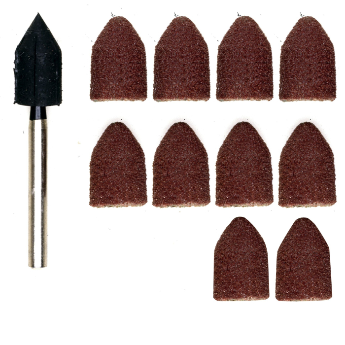 Proxxon Lihvimisotsakute Komplekt 28987 – 10 tk, Ø 9 mm, 80 & 150 karedusega