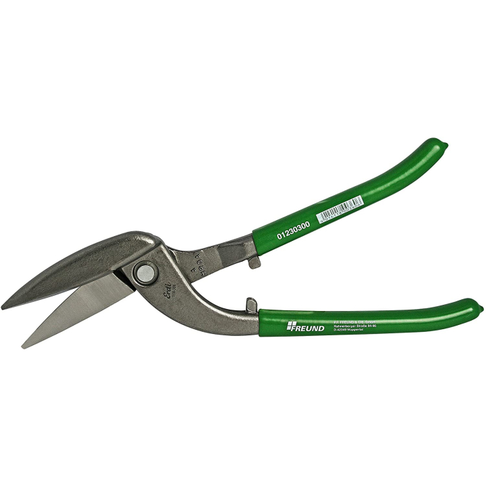 Freund plekikäärid Pelikan – parem, 300 mm, HRC 56 süsinikteras, PVC-kattega käepidemed