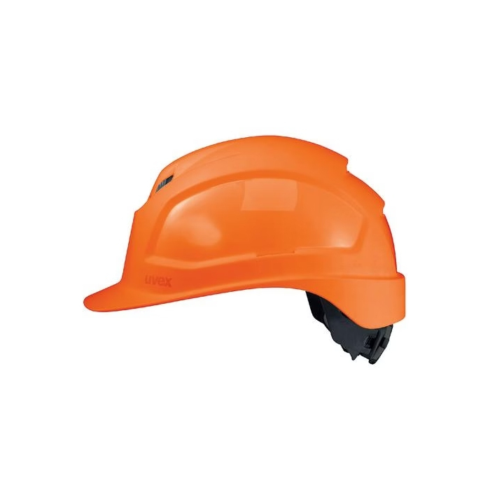 Kiiver Uvex Pheos IES, oranž, reguleeritava ventilatsiooniga, 55-61 cm. kaitseprillide adapter, pingutus rattaga