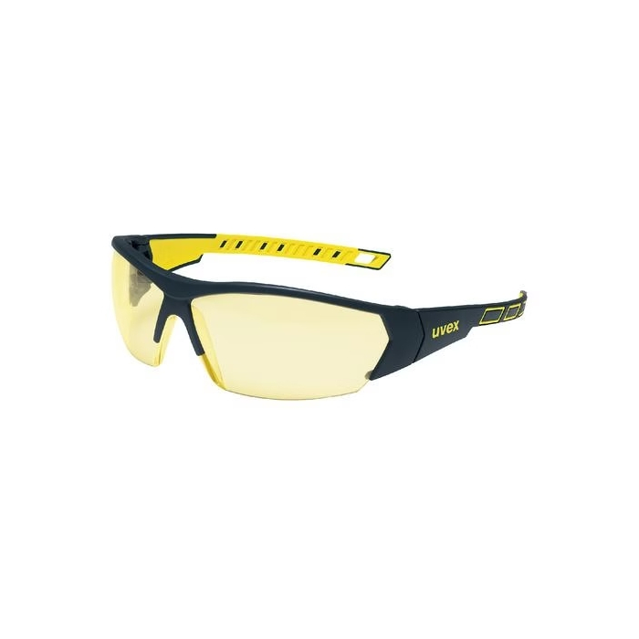 Kaitseprillid Uvex i-Works, kollane, supravision excellence (HC/Af) kattega lääts,raam must/kollane