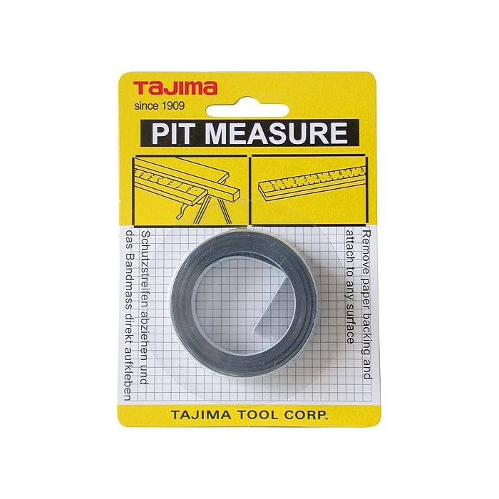 Tajima kleebitav mõõdulint 3mx13mm, skaala P-V