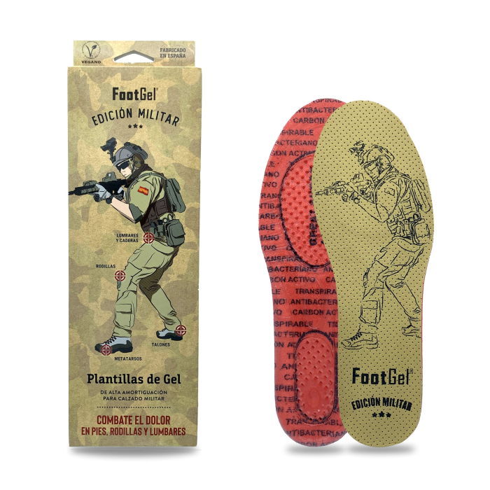 Sisetallad Footgel Tactical, suurus 39-42