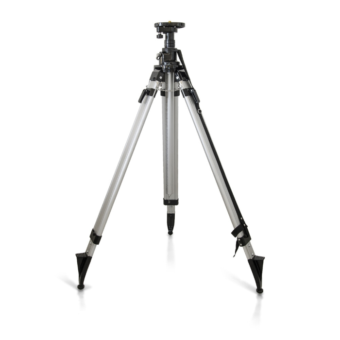 Tamoline kolmjalg pöörlevatele laseritele – max kõrgus 2,36 m, 5/8” kinnitus, kerge disain