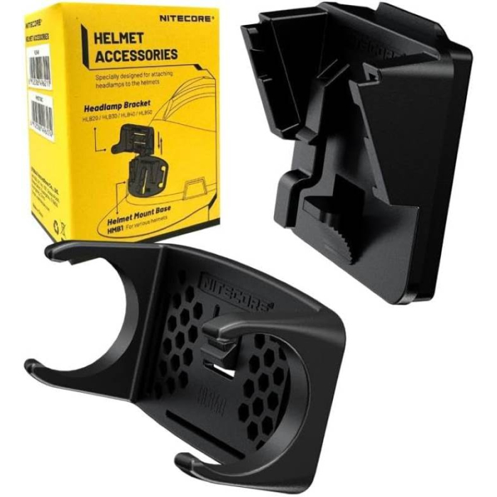 Nitecore HLB40 ja HMB1 TAC universaalne kiivrikinnitus