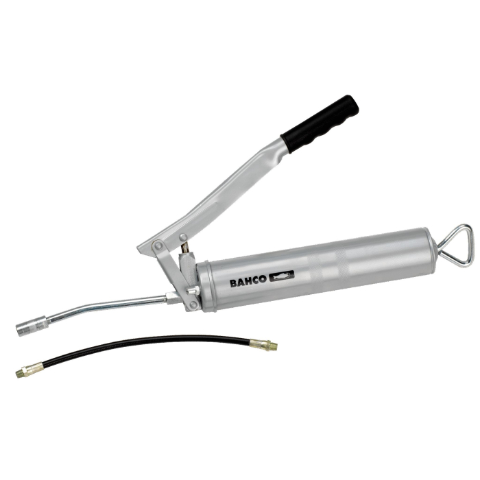 Bahco BOD5HD400 määrdepress – käsipump 400 g padrunile, 690 bar, alumiinium, ergonoomne käepide, painduv otsik