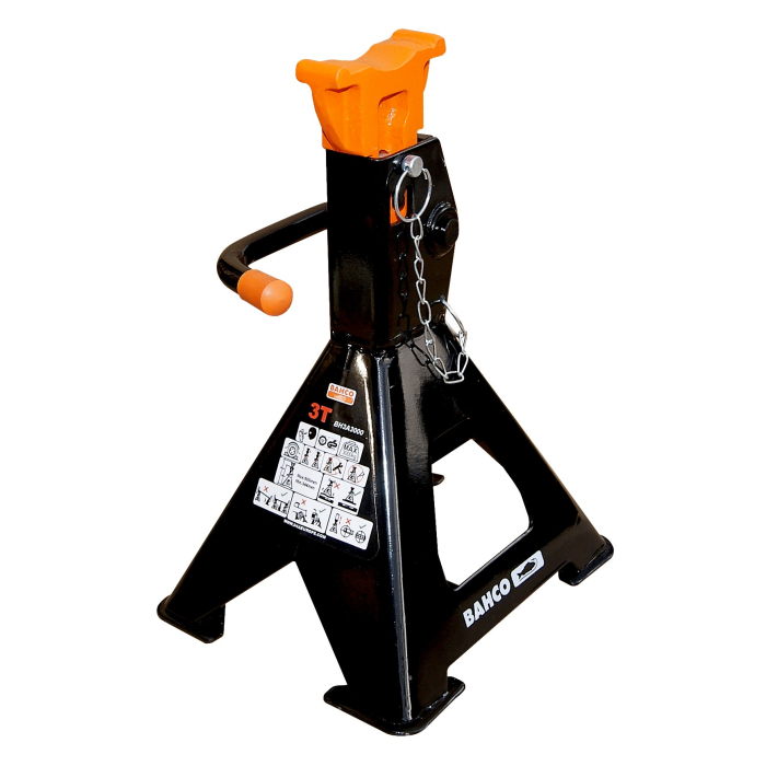 Bahco BH3A5000 automaatselt tõusvad autopukid – 5 t, TÜV GS sertifikaat, 2 tk, kompaktne disain