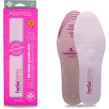 Sisetallad Footgel Woman Everyday Aloe Vera, suurus 39-42