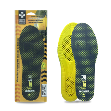 Sisetallad Footgel Works, apelsini lõhnaga, suurus 39-42