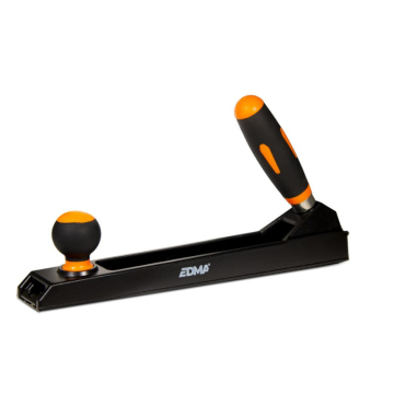 EDMA VARIORAP käsihöövel – 3 reguleeritavat asendit, vahetatavad raspelid, 257 mm tera, polüester ja plast