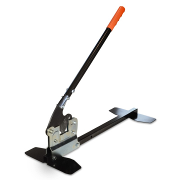 EDMA käsitsi metallgiljotiin – puhas lõige kuni 48 mm, adapter nurgaprofiilidele ja F530 latile