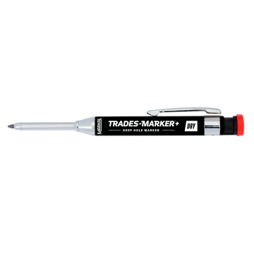 Markeerimispliiats Trades-Marker® Dry, pika peenikese otsaga, metallist kerega