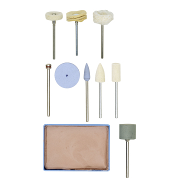 Proxxon poleerimistarvikute komplekt 28285 – 10 osa, 2,35 mm vars