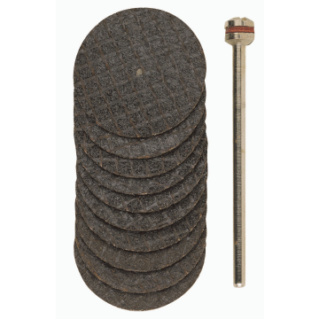 Proxxon Armeeritud lõikekettad 28808 – 10 tk, Ø 22 mm + kinnitusvarras