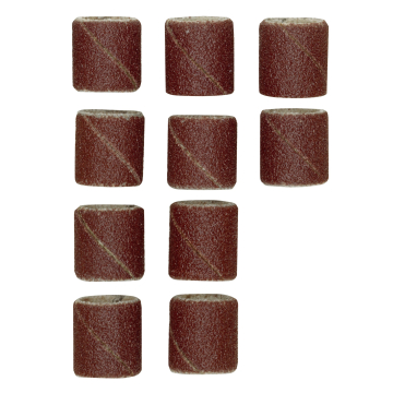 Proxxon Lihvimisrullide komplekt 28981 – 10 tk, Ø 10 mm, 150 karedusega + kinnitusvarras