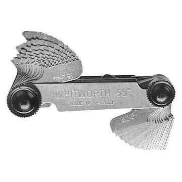 Keermekamm mudel 464 WW-MM 0,25-6,0mm 52 lehte samm 4-62mm