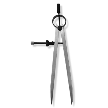 SCALA sirkel vedruga – vedrumekanism, 150 mm raadius, karastatud terasotsad, mudel 479