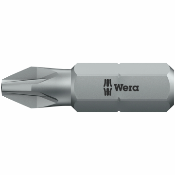 Wera kruvikeeraja otsak – Pozidriv PZ2 x 25 mm, 1/4" kuuskant, 855/1 Z, VDE
