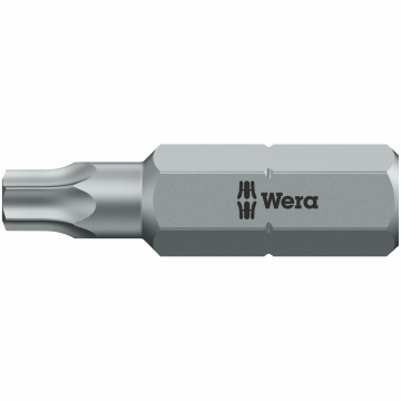 Wera 867/1 TORX otsak – TX20 x 25 mm, 1/4" kuuskant, vastupidav teras, torsioonikaitsega