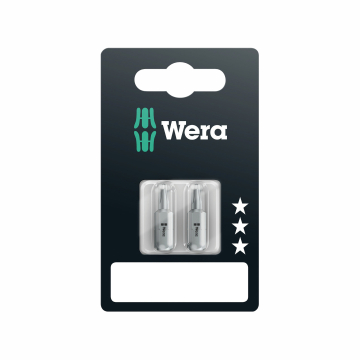 Wera 851/1 RZ kipsikruvi otsakud – PH 2 x 25 mm, 2 tk, kitsendatud varrega