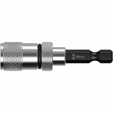 Wera 896/4/1 otsaku hoidja – reguleeritav sügavuspiiraja, 1/4" kuuskant, 50 mm, alumiiniumümbris
