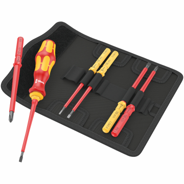 Wera Kraftform Kompakt VDE kruvikeeraja kmpl vahetatavate teradega PH+SL 7 osa