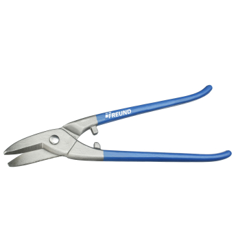 Freund plekikäärid kumera teraga – vasak lõige, 275 mm, HRC 59 karastatud teras