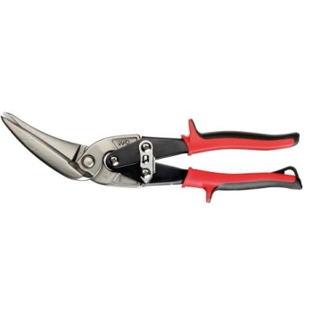 Freund pikad plekikäärid vasakule – ülekandega, 280 mm, HRC 60–62, lõikab kuni 1,2 mm tsingitud ja 0,8 mm roostevaba terast