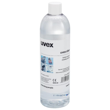 Cleaning fluid Uvex for lenses, 500 ml for refilling 9970005 cleaning station
