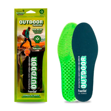 Sisetallad Footgel Plantilla Outdoor Eucalipto Talla, suurus 35-38