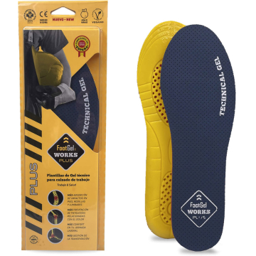 Sisetallad Footgel Works Plus, suurus 39-42