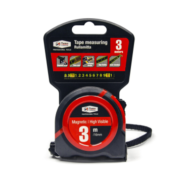Tamoline mõõdulint – magnetiga ots, 3 m, 16 mm