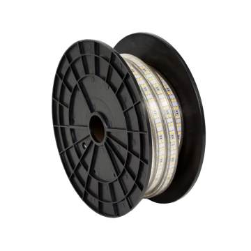 Tamoline LED riba – kahepoolne 360° valgus, 20 m, 1350 lm/m, 4000K, IP65 PVC, hämardatav, pikendatav