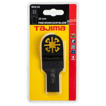 Tajima multitööriista saetera puidule, plastikule ja pehmele metallile, sirge 20mm