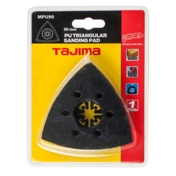 Multitööriista kolmnurkne lihvtald 90mm puidule ja värvile