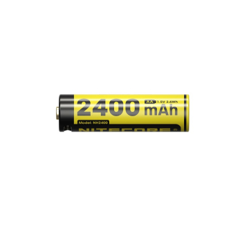 Nitecore NH2400 2400 mAh USB-C laetavad AA akud (2 tk komplektis)