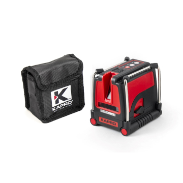 Kapro 873 ristjoonlaser 3 punase kiirega ja kokkupandavate jalgadega