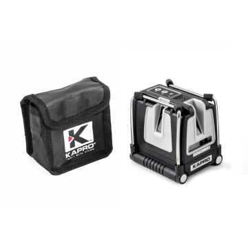 Kapro 873G ristjoonlaser 3 rohelise kiirega ja kokkupandavate jalgadega