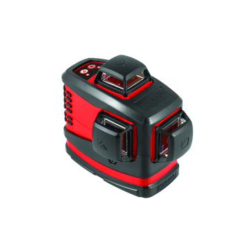 Kapro 883H 3D ristjoonlaser punase kiirega + seinakinnitus