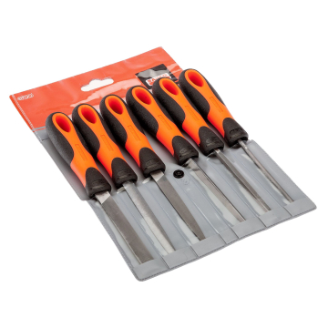 Viilide kompl 4" 100mm samet raie käepidemega 6tk