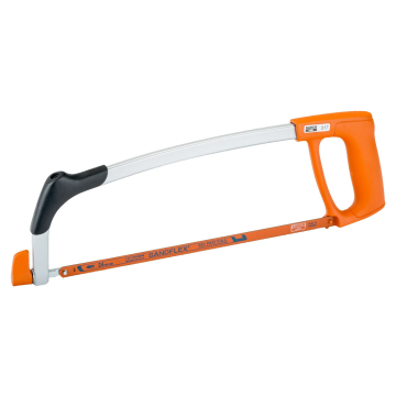 Bahco rauasaag 317 – õhuke ergonoomiline raam, 300 mm Sandflex® bi-metallist tera, 3 varutera, valatud sulamist käepide