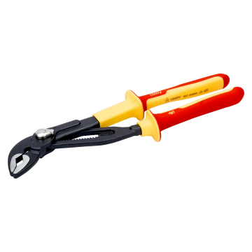 Bahco elektriku liugühendusega tangid – 250 mm, 44 mm lõuavahe, 1000 V VDE, legeeritud teras, ergonoomilised käepidemed