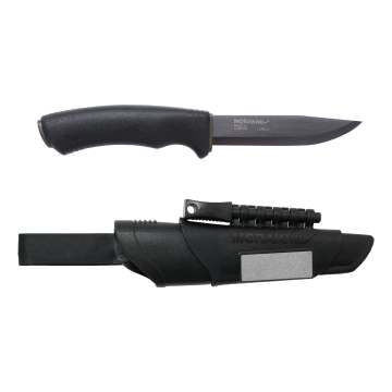 Morakniv Bushcraft Survival BlackBlade™ Nuga – Süsinikteras, 3.2 mm Tera, Süütepulk + Teritaja