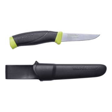 Morakniv Companion Kalafileerimisnuga 090 – Laimiroheline Käepide, 1.9 mm Roostevaba Teras Tera, Tupp