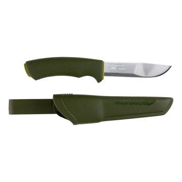 Morakniv Bushcraft Forest nuga – 2.5 mm roostevabast terasest tera, roheline käepide