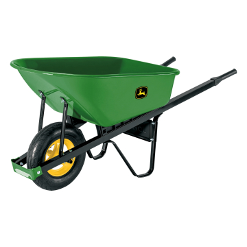 John Deere 100L professionaalne käru paksust metallist vanniga
