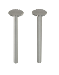 Proxxoni Kettakujulised Freesid 28727 – 2 tk, Ø 10 mm, volfram-vanadium